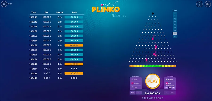 how to play plinko